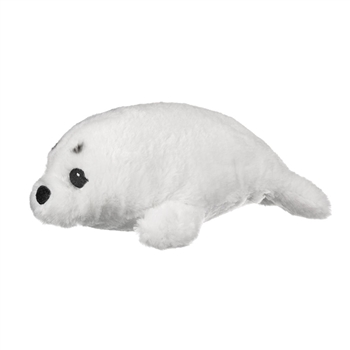 Stuffed Harp Seal Pup Eco Pals Plush by Wildlife Artists