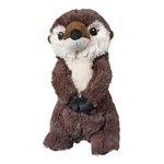 Stuffed River Otter Eco Pals Plush by Wildlife Artists