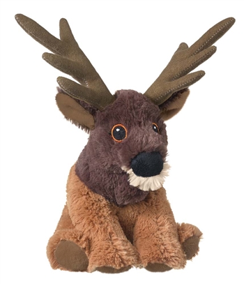 Stuffed Elk Eco Pals Plush by Wildlife Artists