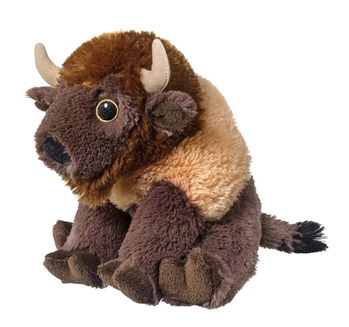 Stuffed Bison Eco Pals Plush by Wildlife Artists