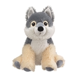 Eco Pals Plush Gray Wolf by Wildlife Artists
