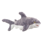 Plush Great White Shark Puppet Eco Pals by Wildlife Artists
