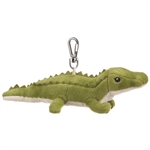 Small of the Wild Clip On Stuffed Alligator by Wildlife Artists