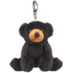 Eco Pals Clip On Stuffed Black Bear by Wildlife Artists