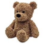 Microwavable Weighted and Scented Curly Brown Bear Stuffed Animal by Warmies