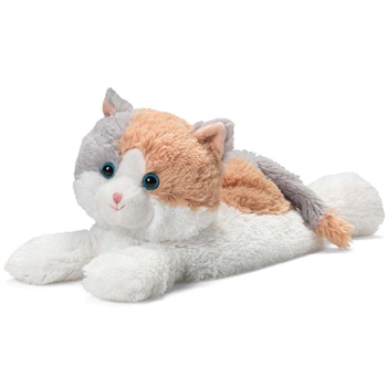 Microwavable Weighted and Scented Calico Cat Stuffed Animal by Warmies