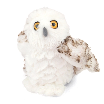 Stuffed Snowy Owl Mini Cuddlekin by Wild Republic