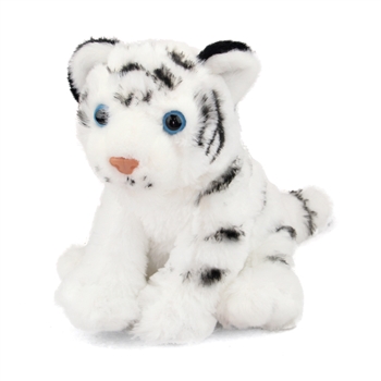 Baby Stuffed White Tiger Mini Cuddlekin by Wild Republic