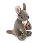 Stuffed Kangaroo Mini Cuddlekin by Wild Republic