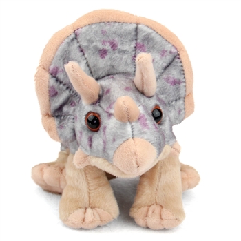 Stuffed Triceratops Mini Cuddlekin by Wild Republic
