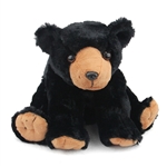 Plush Black Bear 12 Inch Stuffed Bear Cuddlekin By Wild Republic