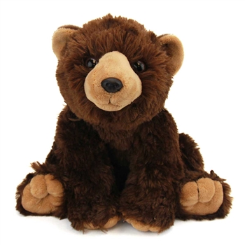 Plush Brown Bear 10 Inch Stuffed Bear Cuddlekin by Wild Republic