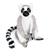 Cuddlekins Ring-tailed Lemur Stuffed Animal by Wild Republic