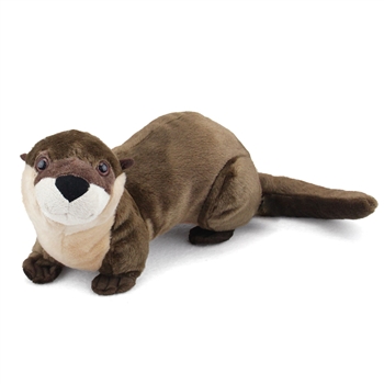 Plush River Otter 15 Inch Stuffed Animal Cuddlekin by Wild Republic