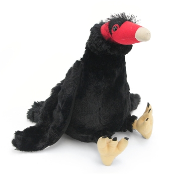 Plush Turkey Vulture 10 Inch Stuffed Bird Cuddlekin By Wild Republic