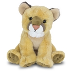 Stuffed Mountain Lion Mini Cuddlekin by Wild Republic