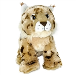 Stuffed Lynx 12 Inch Cuddlekin by Wild Republic