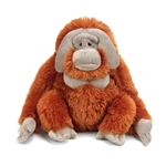 Stuffed Male Orangutan 12 Inch Cuddlekin by Wild Republic