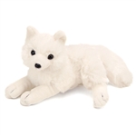Stuffed Arctic Fox Mini Cuddlekin by Wild Republic