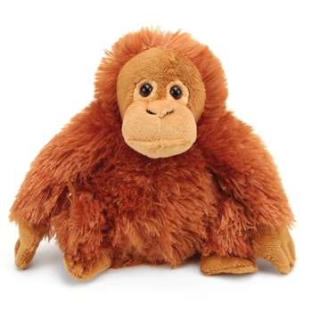 Stuffed Female Orangutan Mini Cuddlekin by Wild Republic