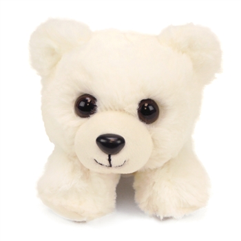 Hug Ems Small Polar Bear Stuffed Animal by Wild Republic