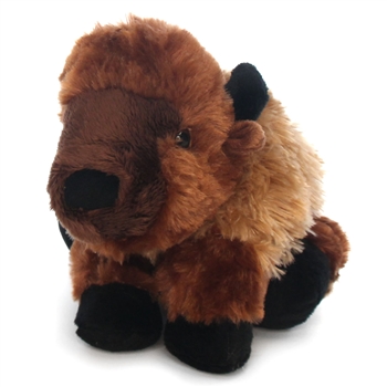 Hug Ems Small Bison Stuffed Animal by Wild Republic