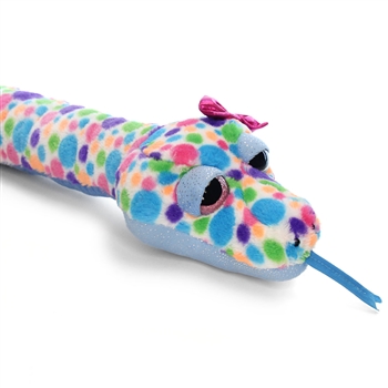 Polka Dots Stuffed Snake Sweet and Sassy Plush by Wild Republic