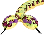 Whirlpool Print 54 Inch Plush Siamese Snake by Wild Republic