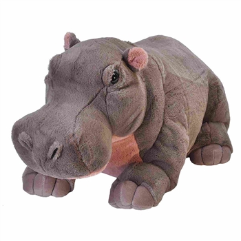 Cuddlekins Jumbo Hippo Stuffed Animal by Wild Republic