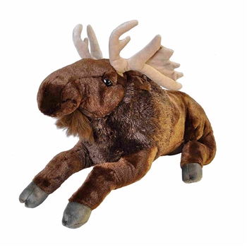 Cuddlekins Jumbo Moose Stuffed Animal by Wild Republic