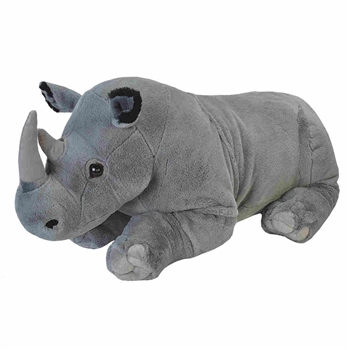 Cuddlekins Jumbo Rhino Stuffed Animal by Wild Republic