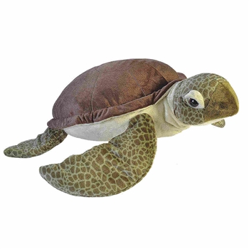 Cuddlekins Jumbo Sea Turtle Stuffed Animal by Wild Republic