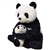 Mom and Baby Panda Stuffed Animals by Wild Republic