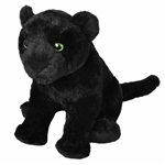 Cuddlekins Black Jaguar Stuffed Animal by Wild Republic