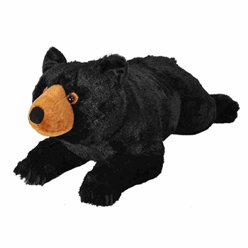 Cuddlekins Jumbo Black Bear Stuffed Animal by Wild Republic