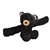 Huggers Black Bear Stuffed Animal Slap Bracelet by Wild Republic