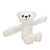 Huggers Polar Bear Stuffed Animal Slap Bracelet by Wild Republic