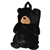 Plush Black Bear Backpack by Wild Republic