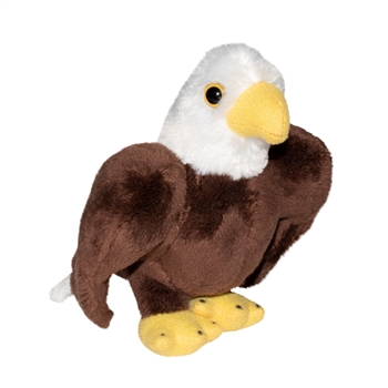 Pocketkins Small Plush Bald Eagle by Wild Republic
