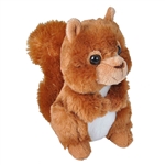 Hug 'Ems Small Red Squirrel Stuffed Animal by Wild Republic