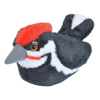 Plush Pileated Woodpecker Audubon Bird with Sound by Wild Republic