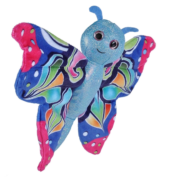 Blue Butterfly Stuffed Animal Slap Bracelet | Wild Republic | Stuffed