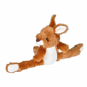 Huggers Kangaroo Stuffed Animal Slap Bracelet by Wild Republic