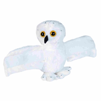 Huggers Snowy Owl Stuffed Animal Slap Bracelet by Wild Republic