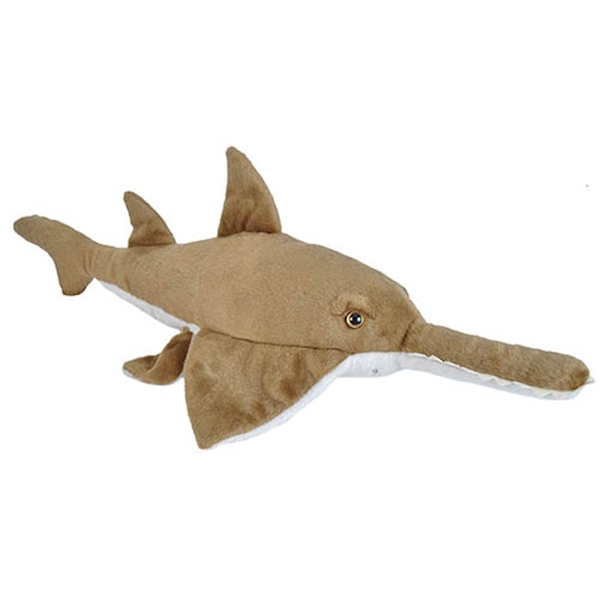 Wild Republic Sawfish Plush, Stuffed Animal Toy, Gifts for Kids, Cuddlekins, 20 Inches
