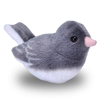 Plush Dark-eyed Junco Audubon Bird with Sound by Wild Republic