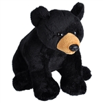 Wild Calls Stuffed Black Bear with Real Sound by Wild Republic