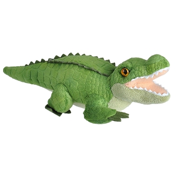 Wild Calls Stuffed Alligator with Real Sound by Wild Republic