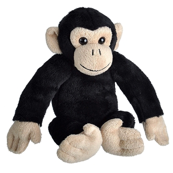 Wild Calls Stuffed Chimpanzee with Real Sound by Wild Republic