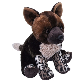 Cuddlekins African Wild Dog Pup Stuffed Animal by Wild Republic